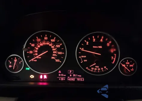 2014 BMW 328I z USA, uszkodzony, nr VIN WBA3A5G53ENP32350